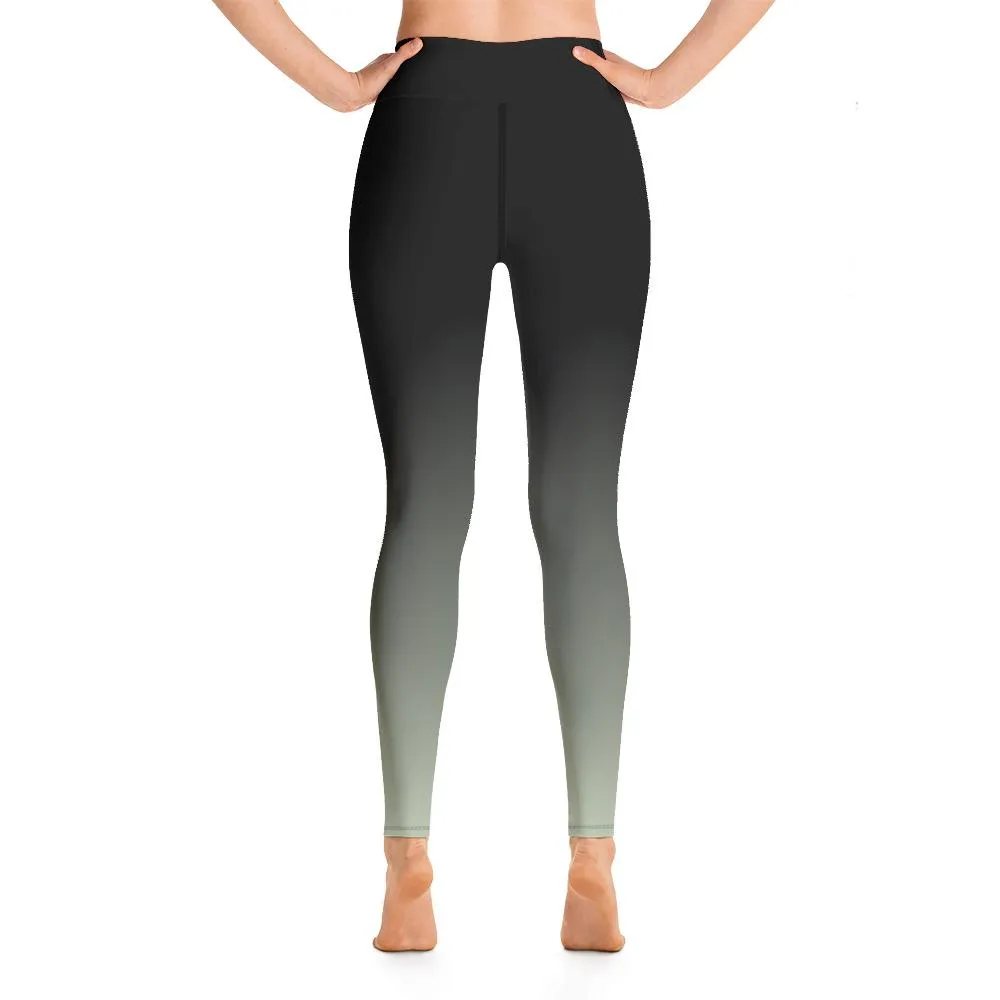 Mint Gradient Leggings (Plus)