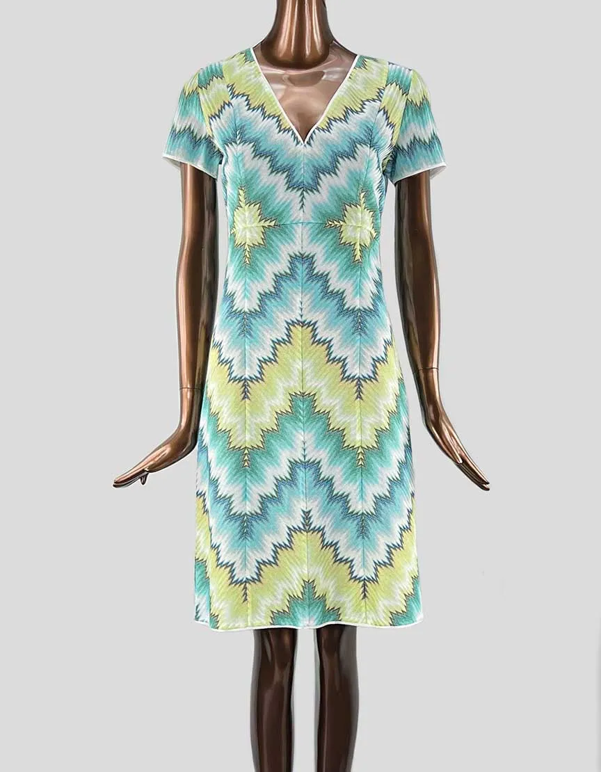 MISSONI Knee length Striped Dress - 40 IT | 4 US