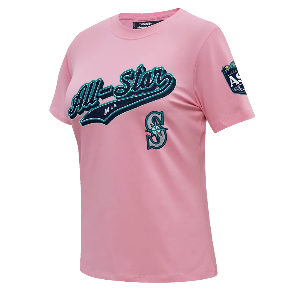 MLB ALL STAR 2023 WOMEN'S SJ SLIM FIT TEE (PINK)