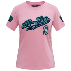 MLB ALL STAR 2023 WOMEN'S SJ SLIM FIT TEE (PINK)