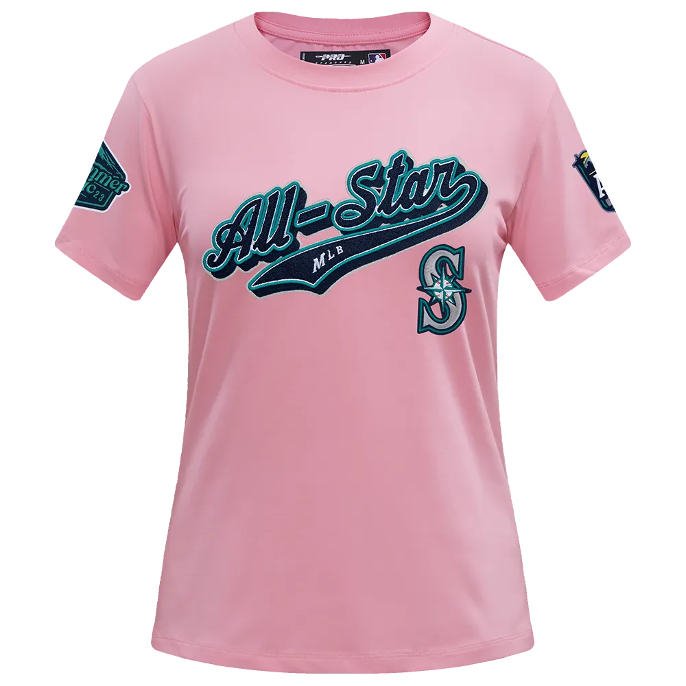 MLB ALL STAR 2023 WOMEN'S SJ SLIM FIT TEE (PINK)