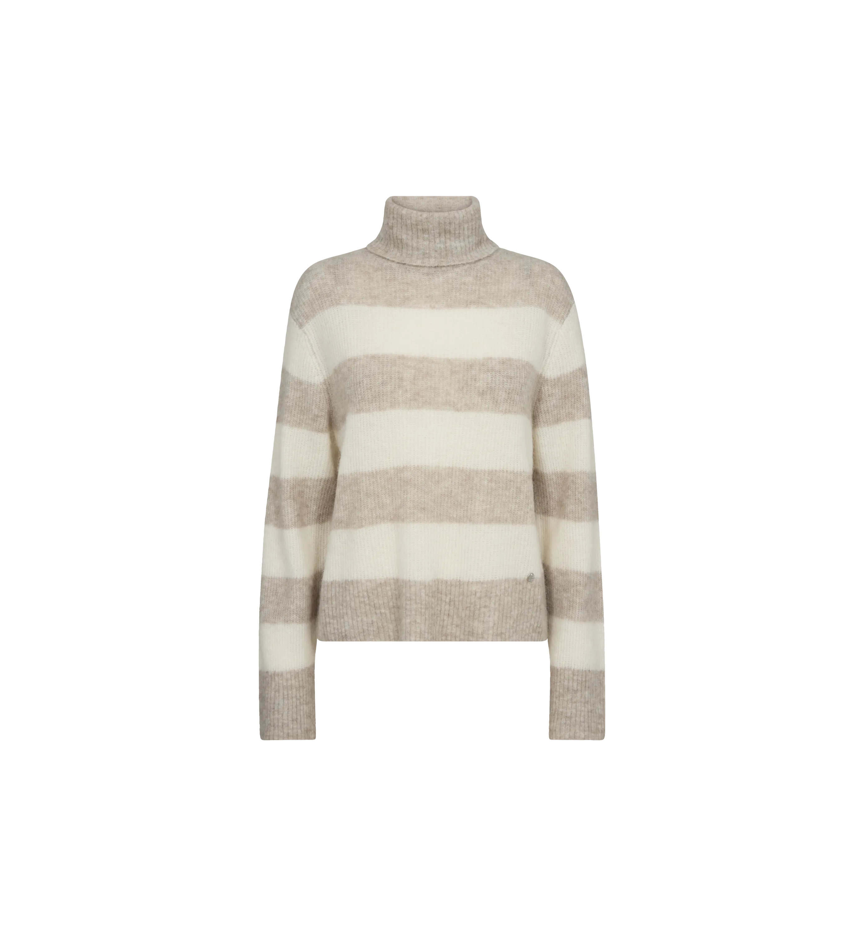 MMAidy Thora Stripe Rollneck Knit