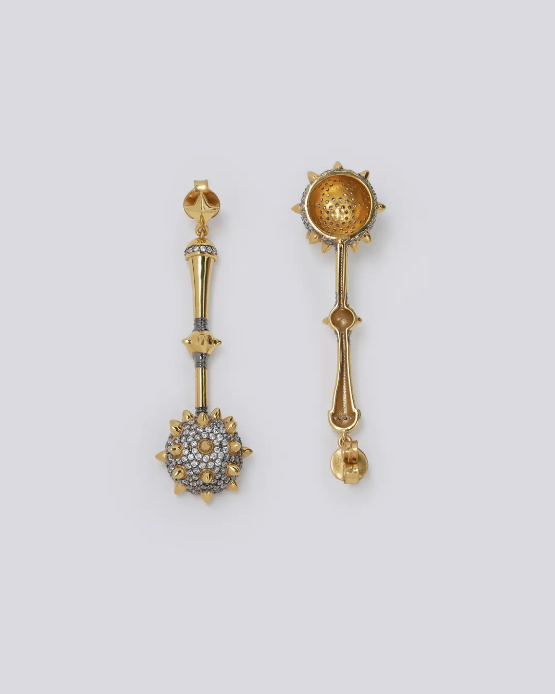 Morning Star Gold Earrings