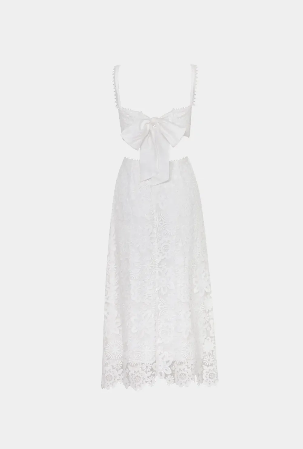 MOSS MAXI DRESS WHITE