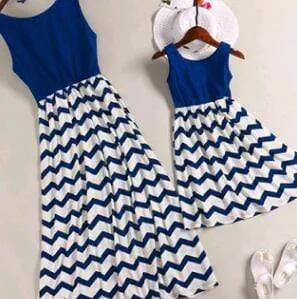 Mother Daughter Vest Dresses