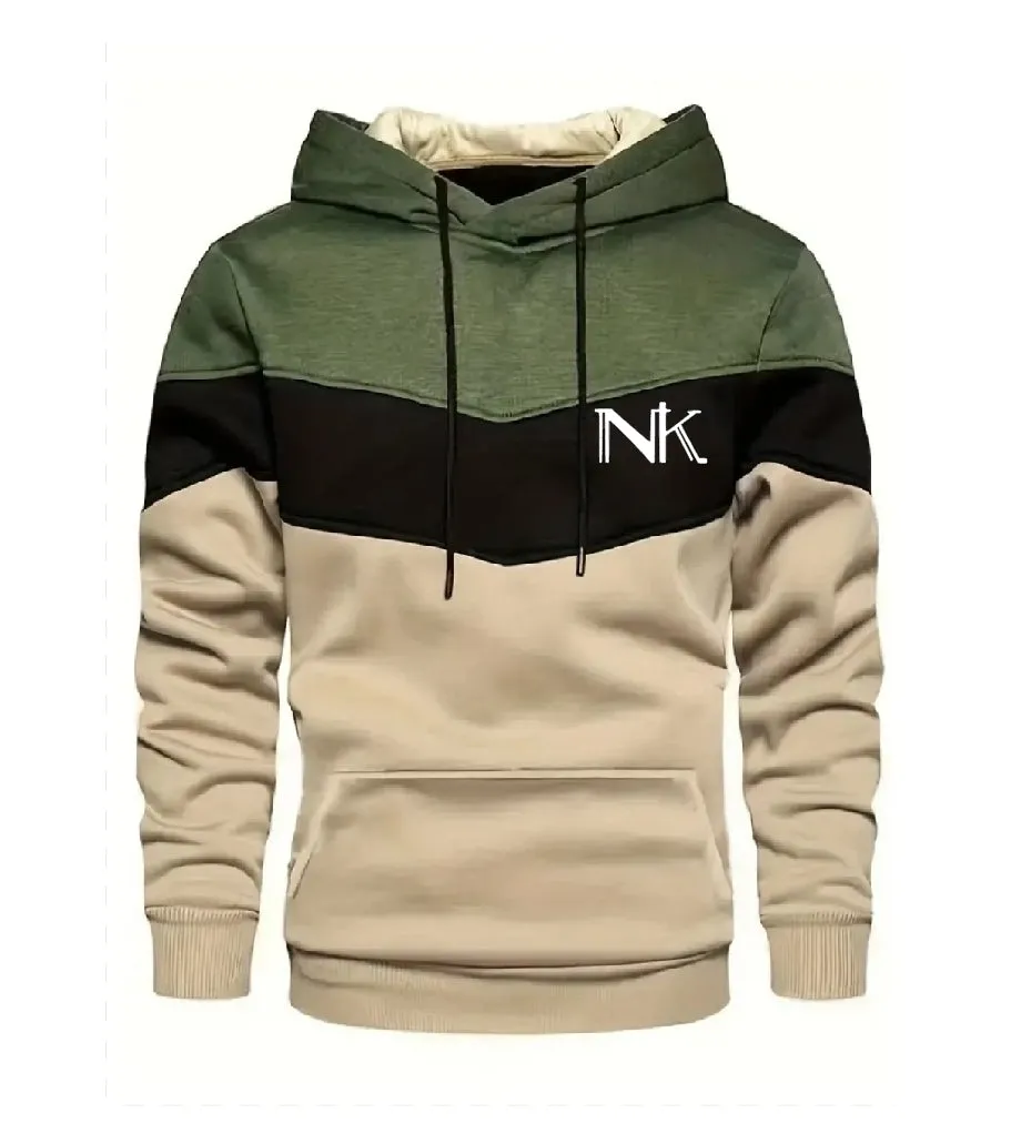 NK three colour hoodie