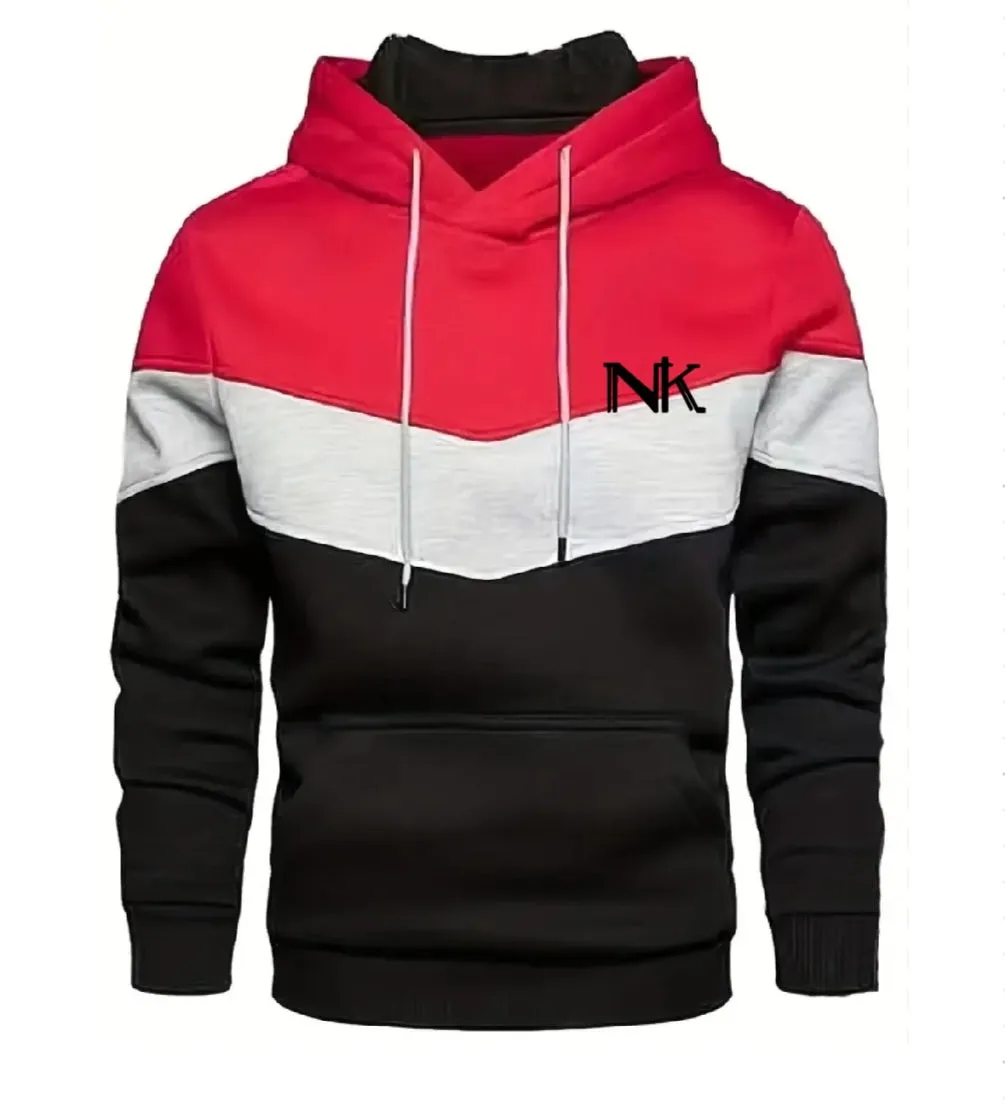 NK three colour hoodie