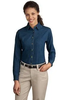 NRES - Ladies' Long Sleeve Denim Shirt