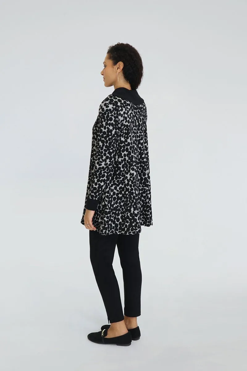 On The Dot Swing Coat | On The Dot