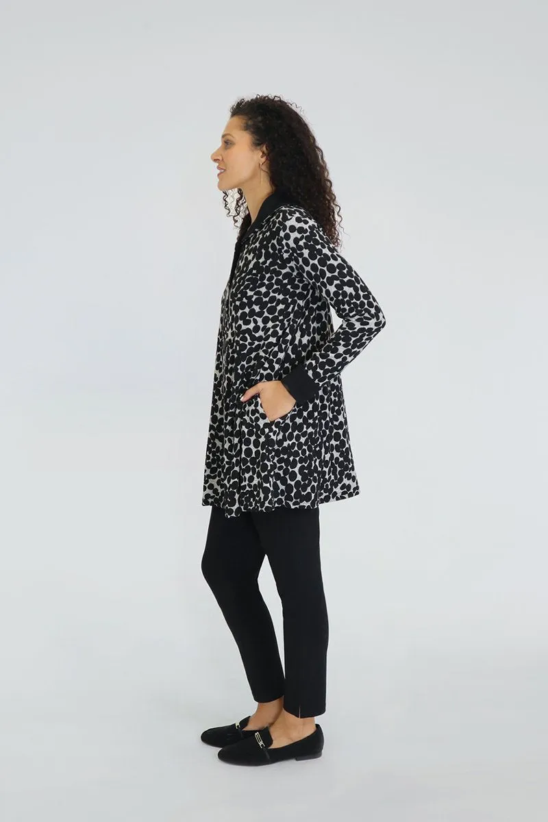 On The Dot Swing Coat | On The Dot