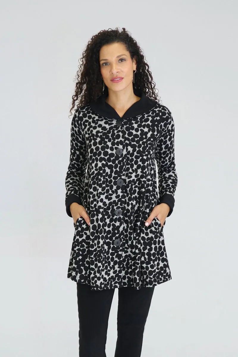 On The Dot Swing Coat | On The Dot