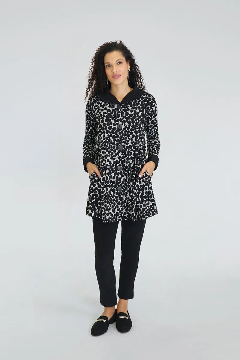 On The Dot Swing Coat | On The Dot