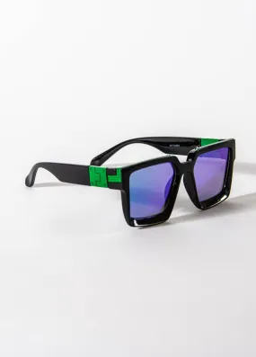 Polarized Gradient Rectangular Sunglasses