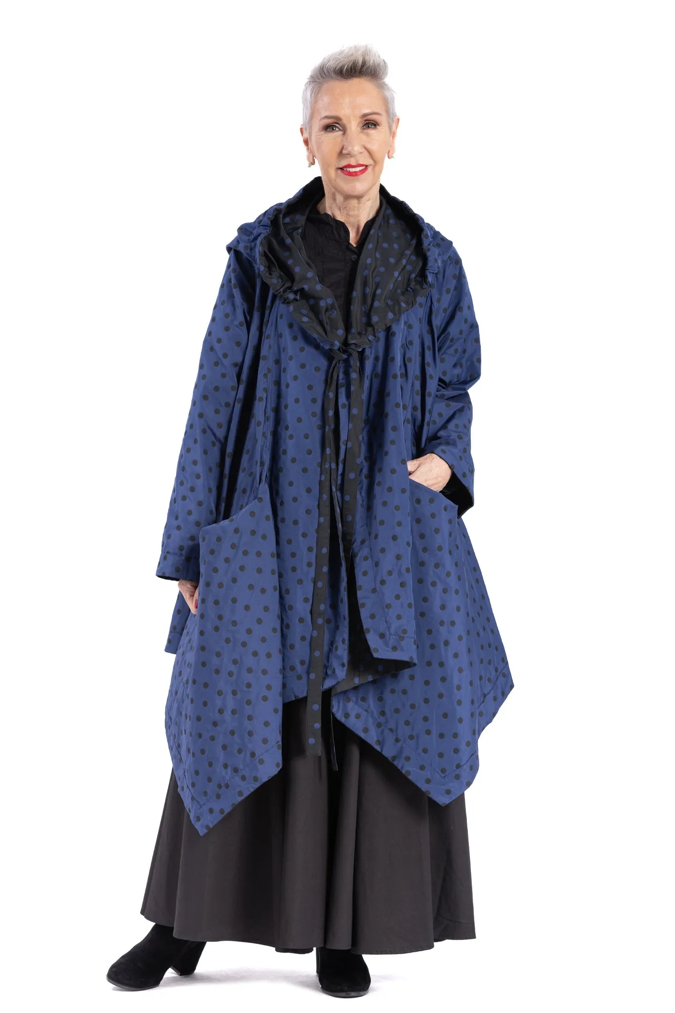 POLKA REVERSIBLE COAT PD