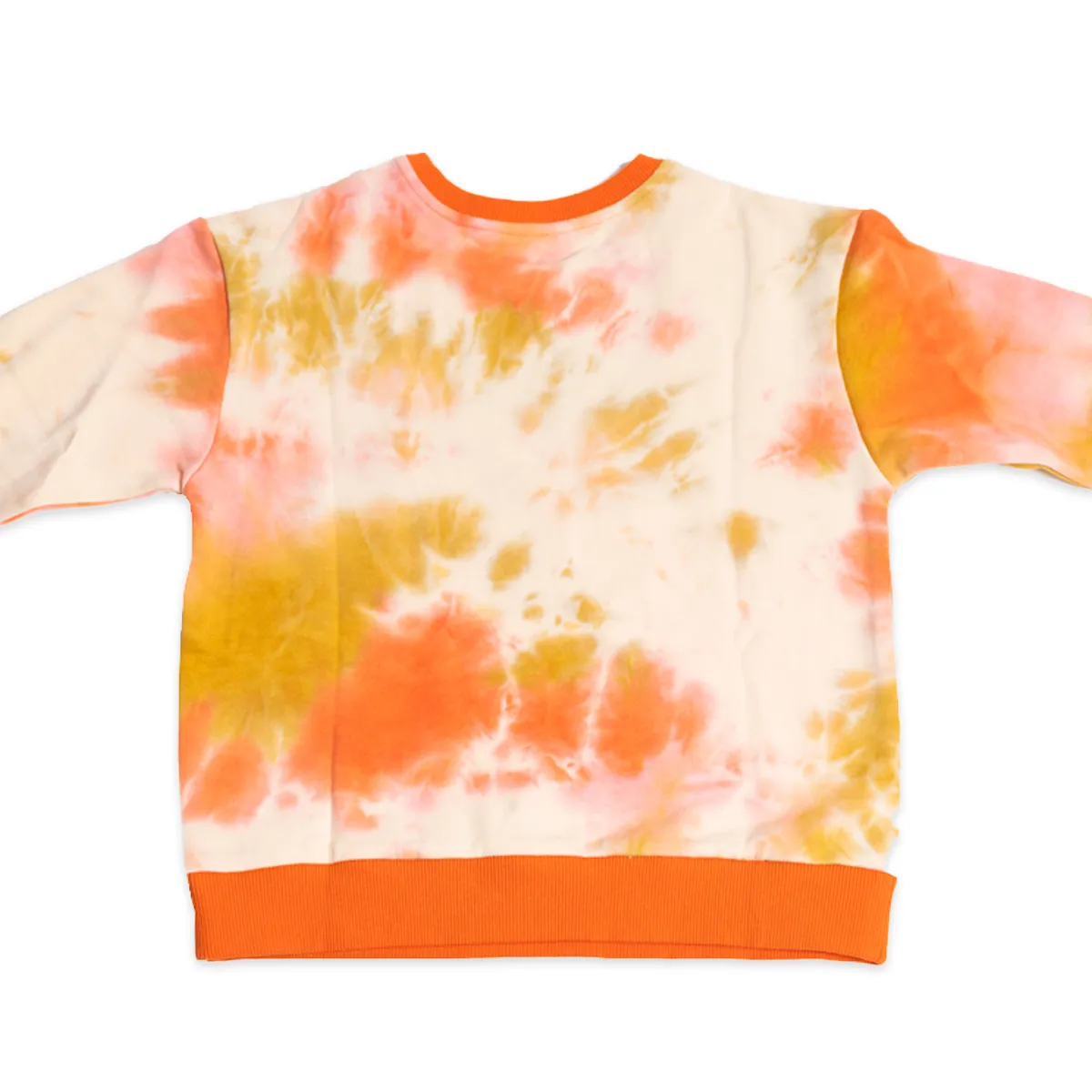 Pumpkin Cat Tie Dye Crewneck