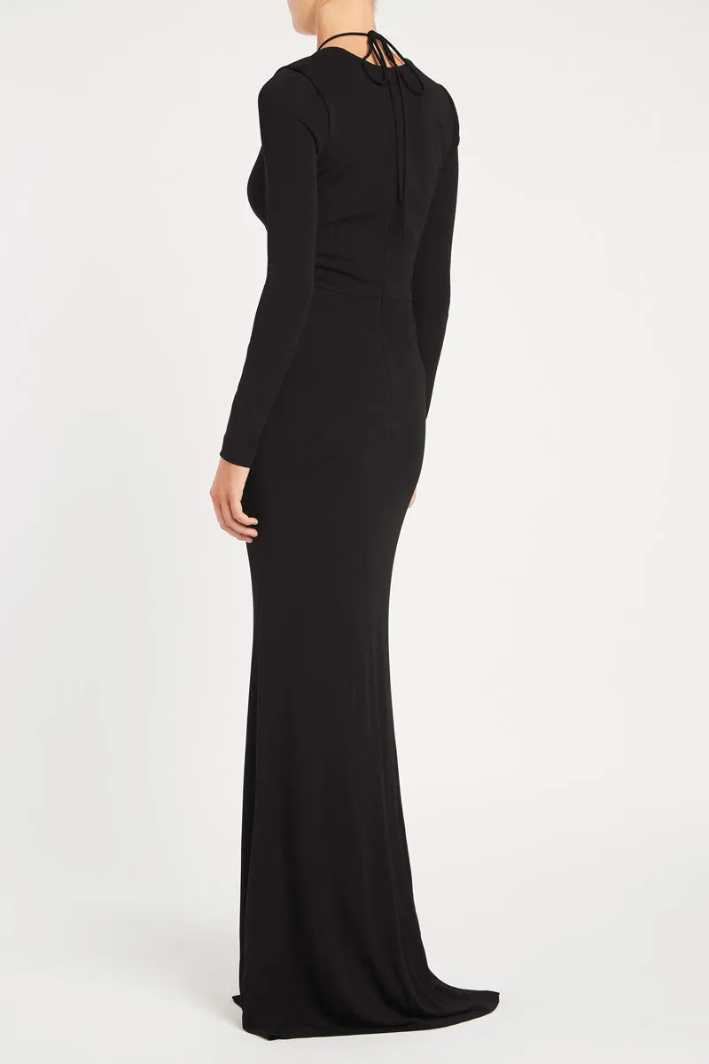 Riccardo Gown Black