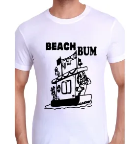 Round neck Beach bum t-shirt