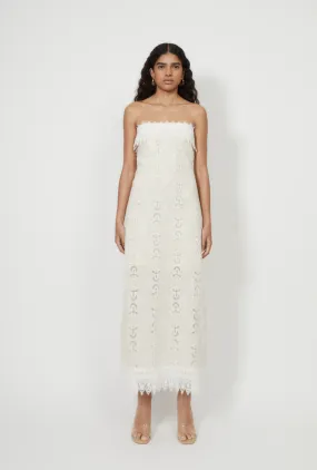 SAN JUAN MAXI DRESS CREAM