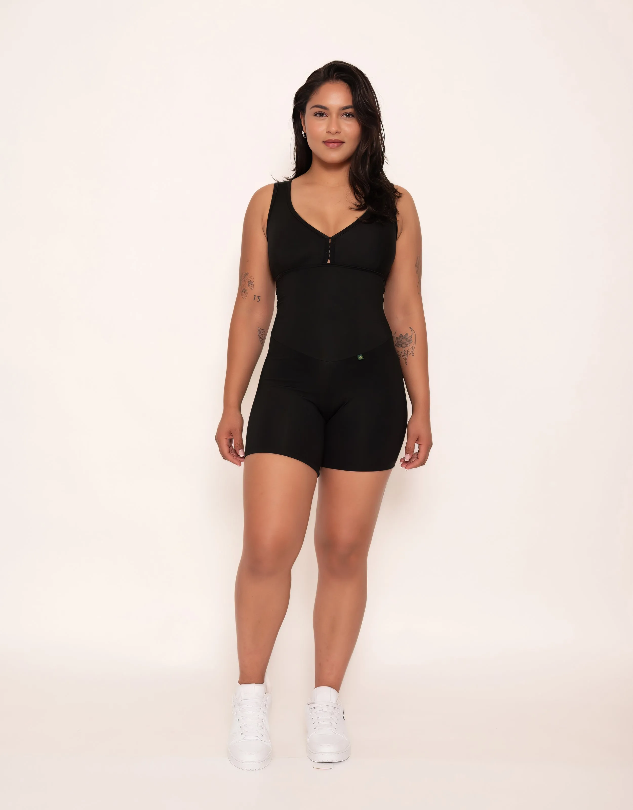 Scarlet Black Shorts Jumpsuit