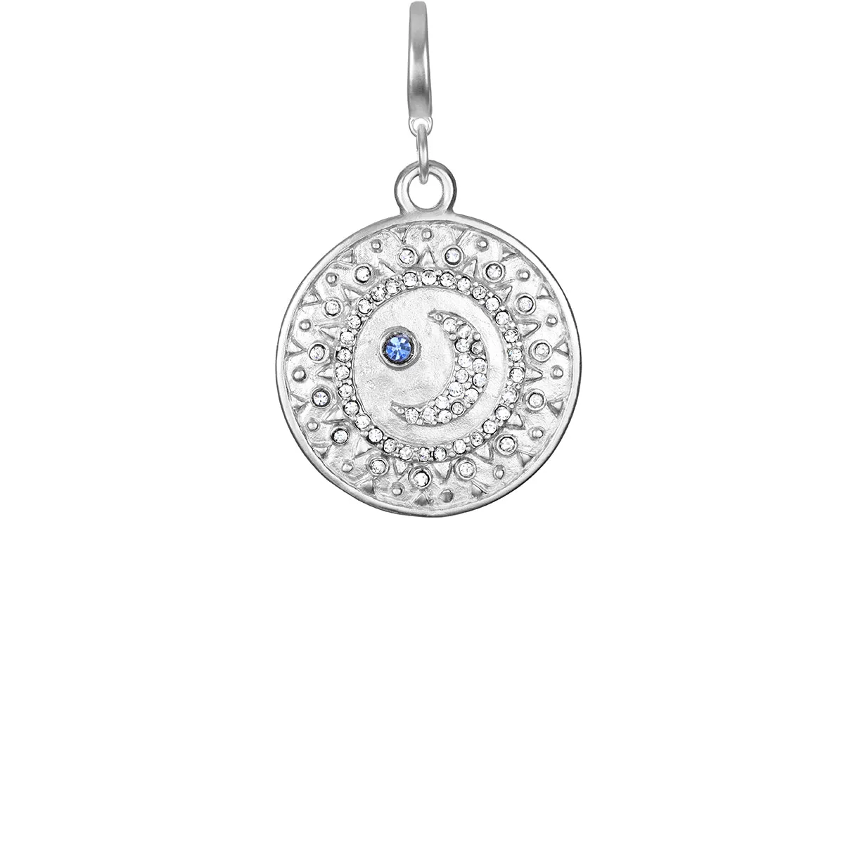 Starry Night Clip-On Charm-Silver