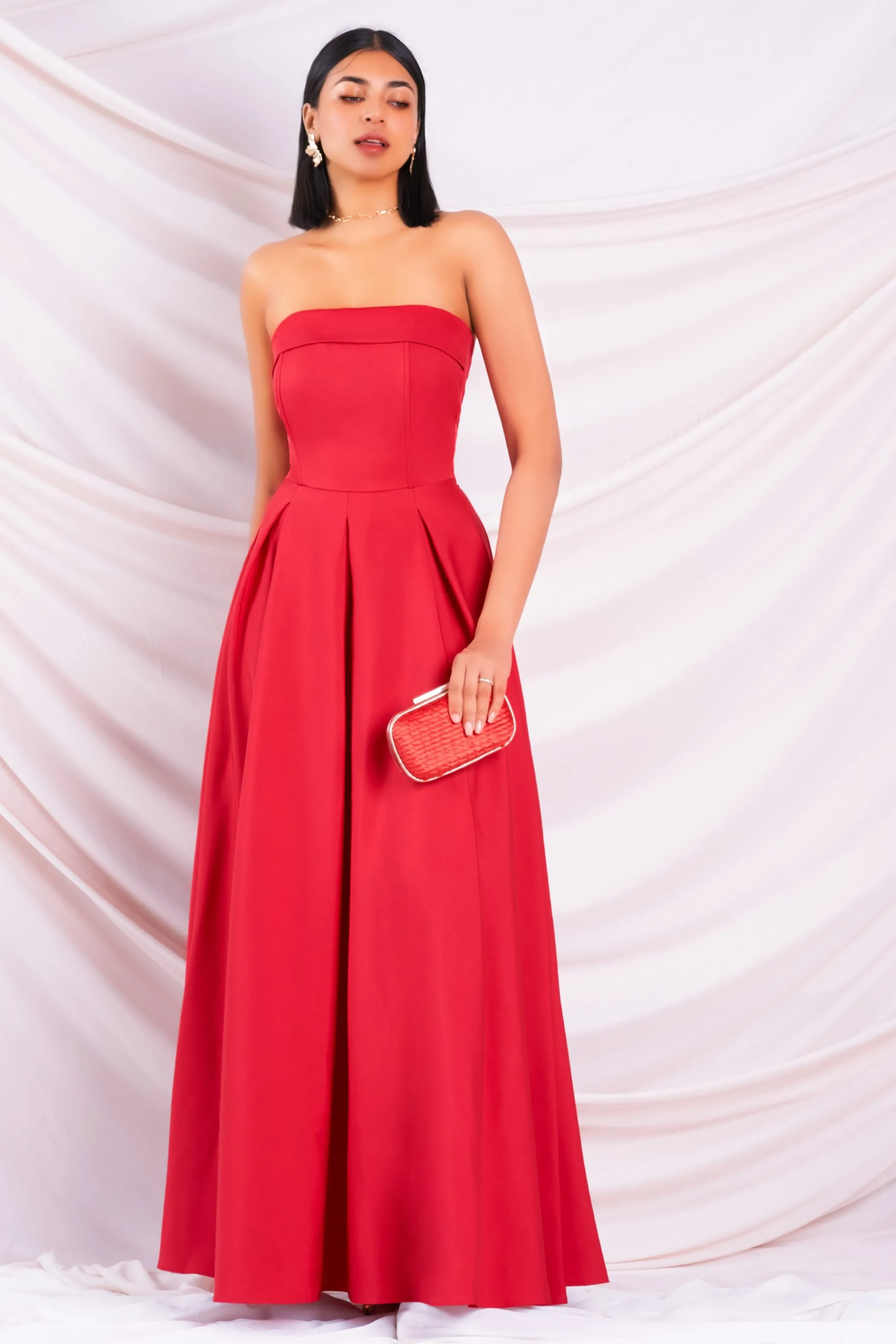 Strapless Maxi Dress