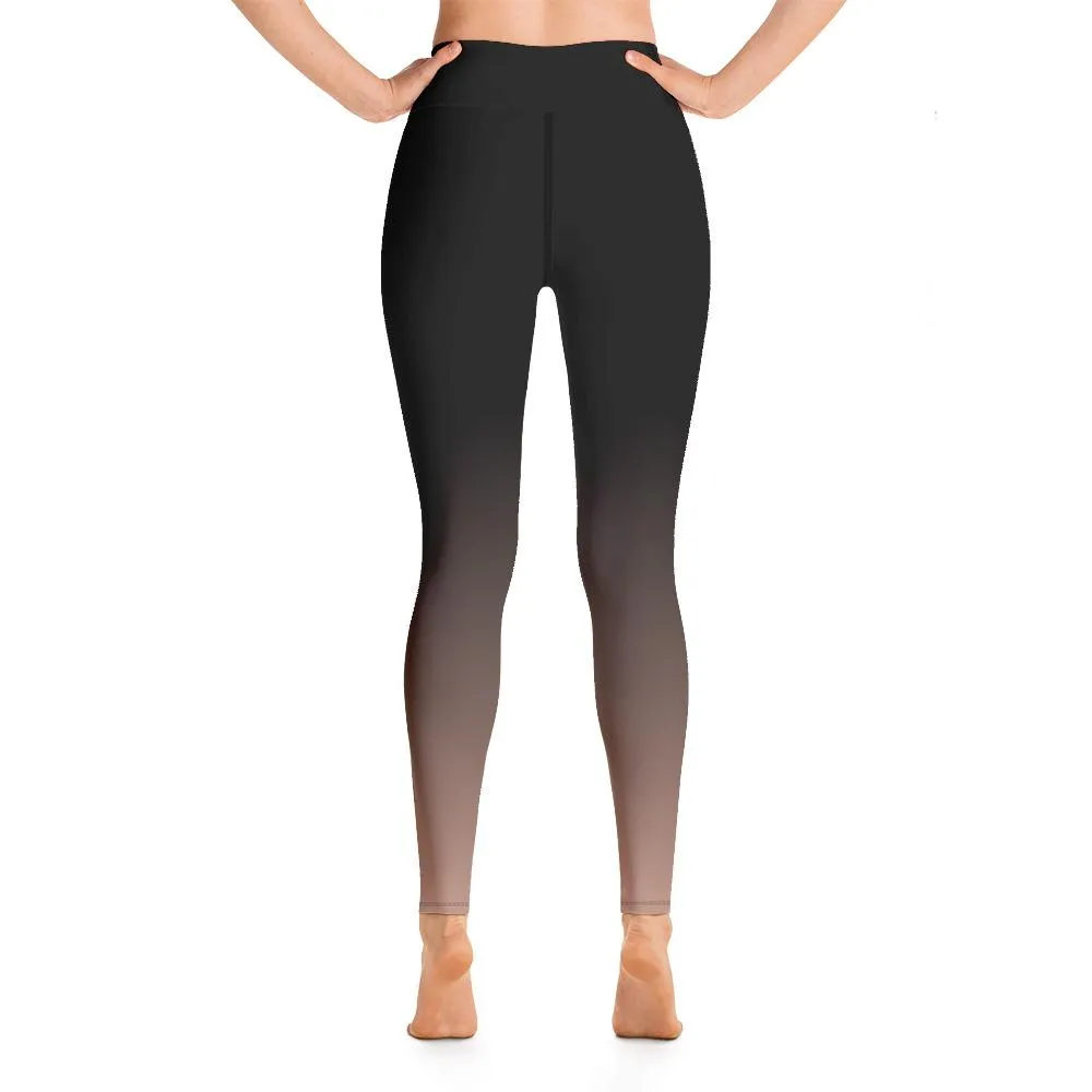 Tan Gradient Leggings (Plus)