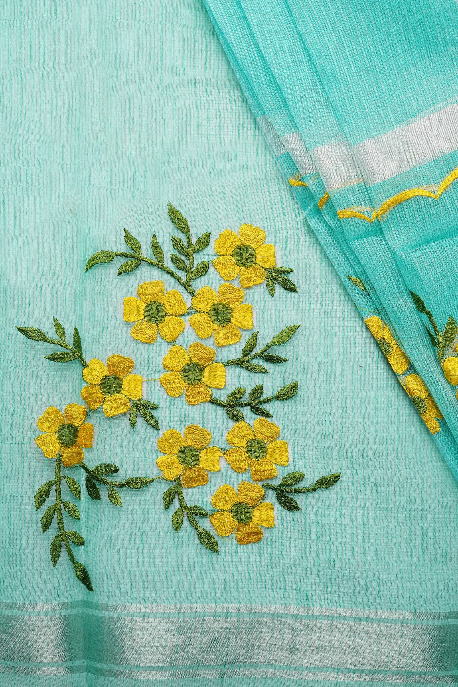 Teejh Divya Kota Embroidered Saree