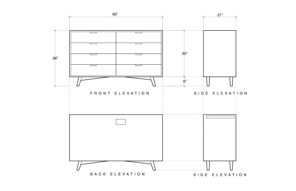 The Downtown Loft Dresser