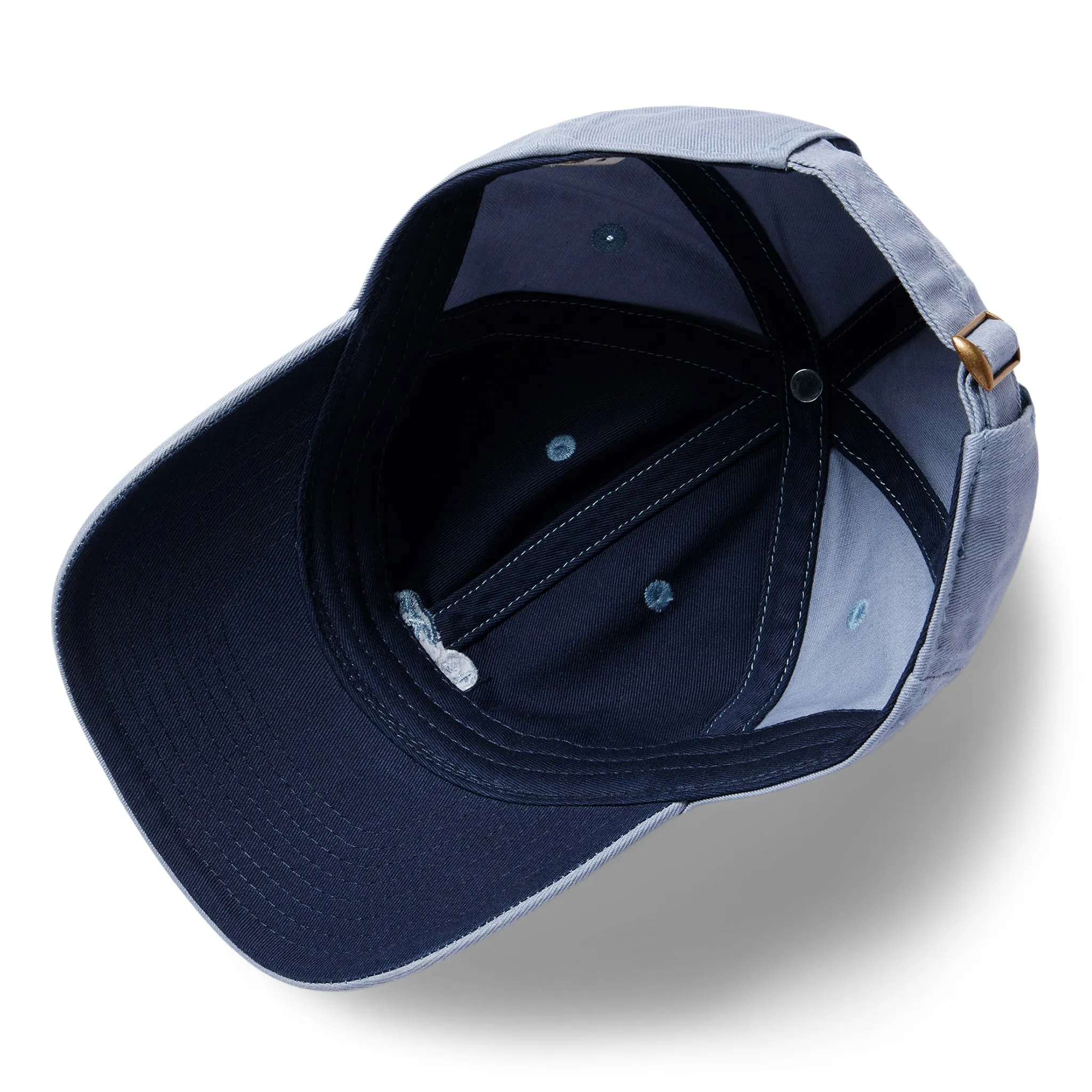 The Everyday Cap in Washed Blue Twill