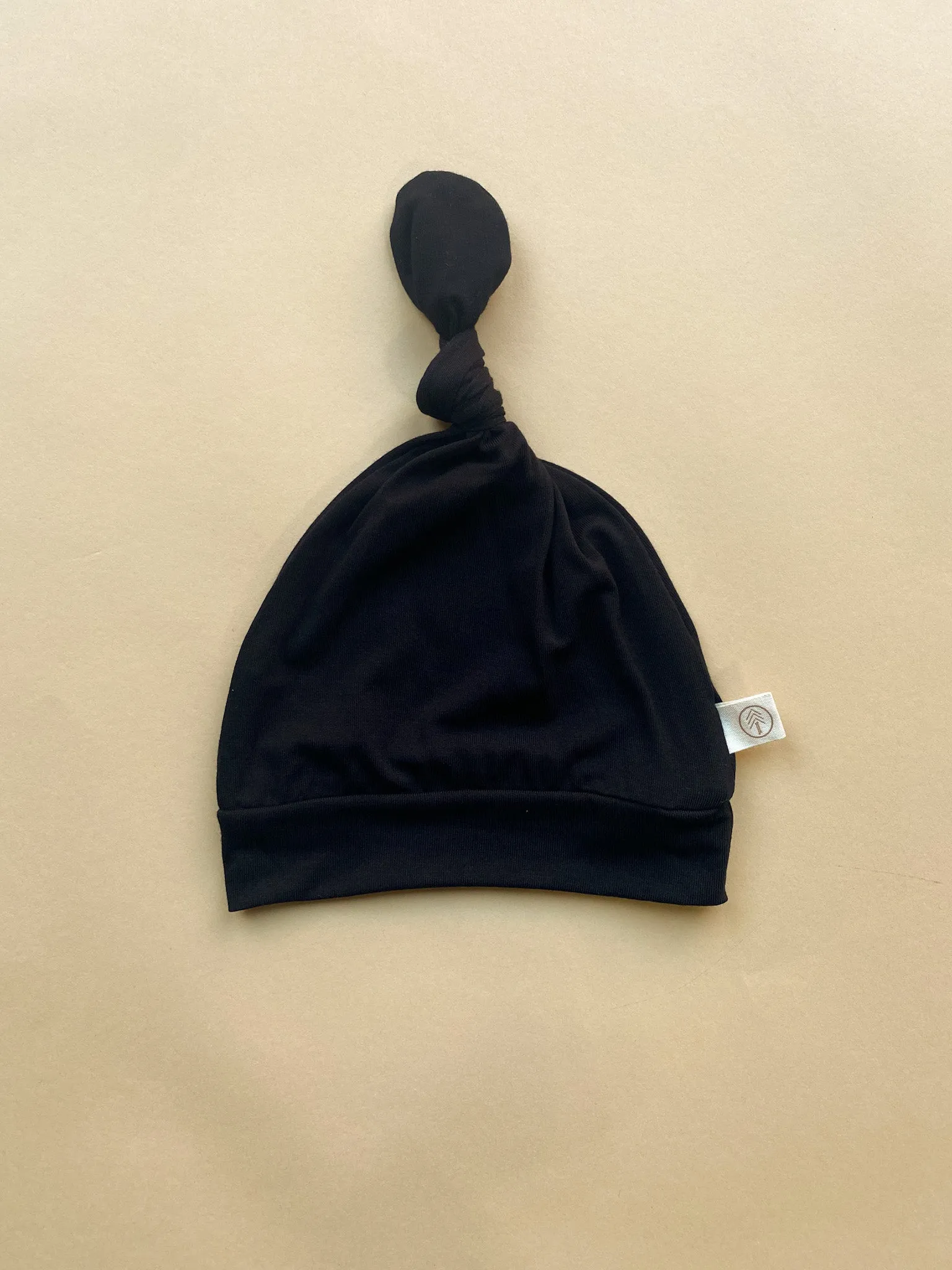 Top Knot Hat | Black | Bamboo