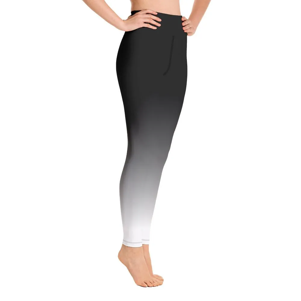 White Gradient Leggings (Plus)