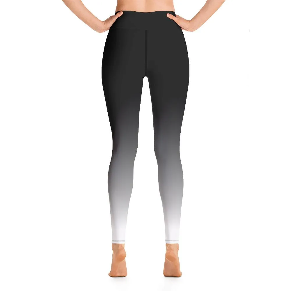 White Gradient Leggings (Plus)