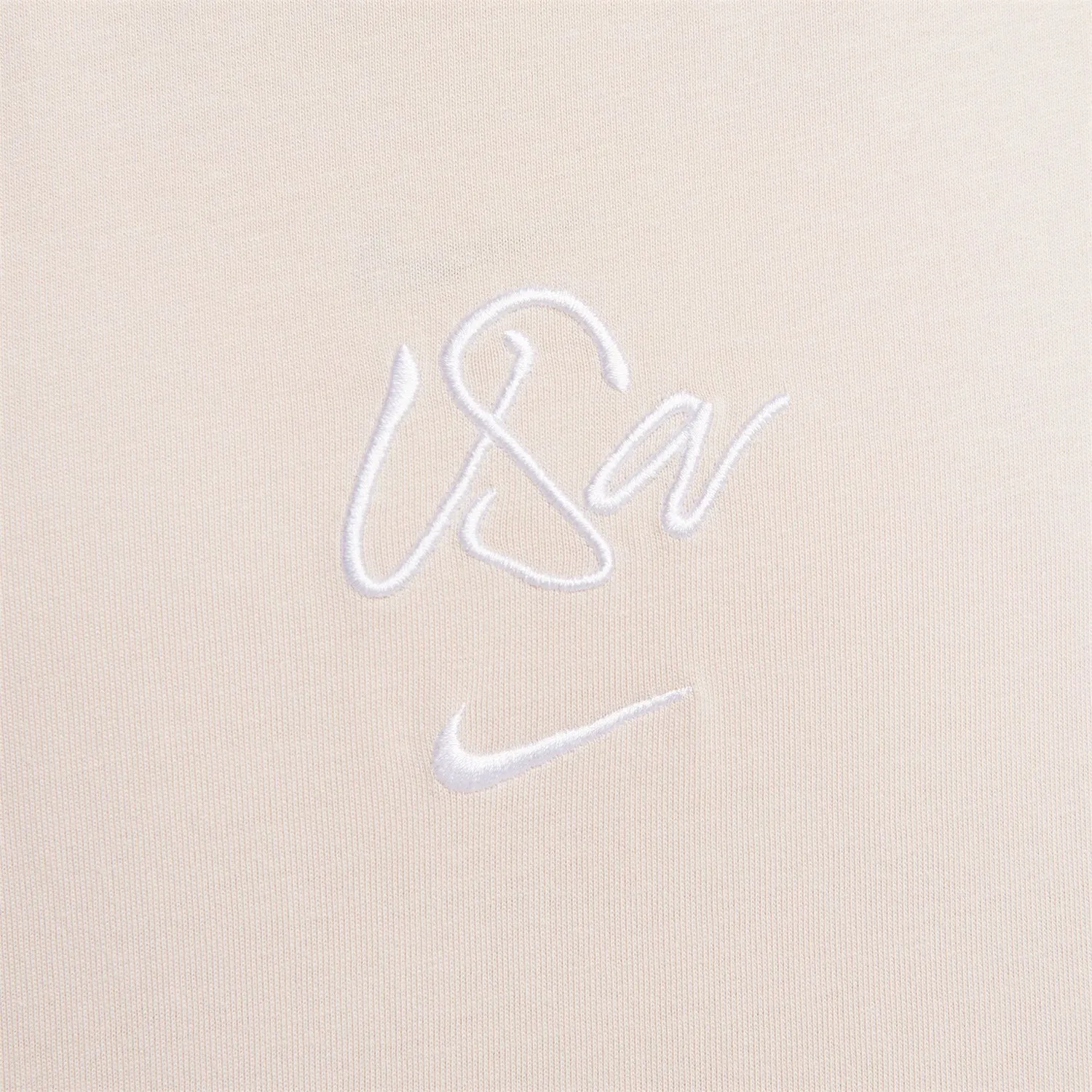 Women's Nike USA Script Crop Stone Tee