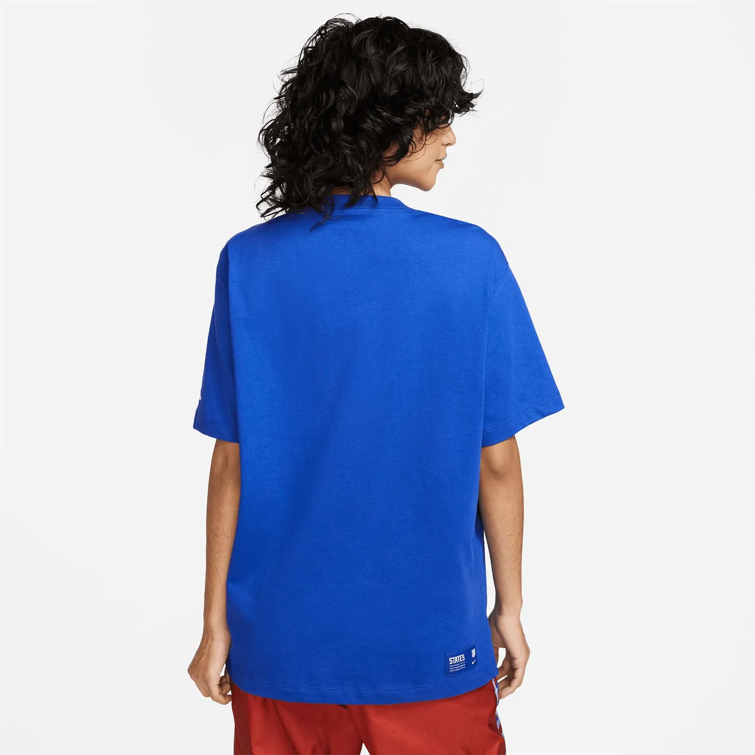 Women's Nike USA States Friendly Royal Tee