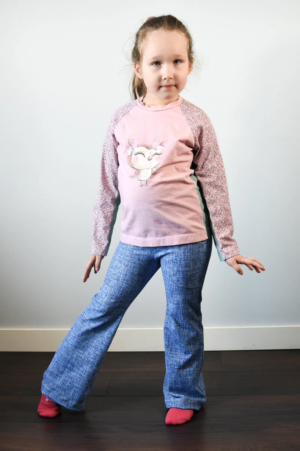 Youth Flare Leggings PDF Sewing Pattern 2-16